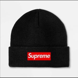 Inspired designer Supreme beanie